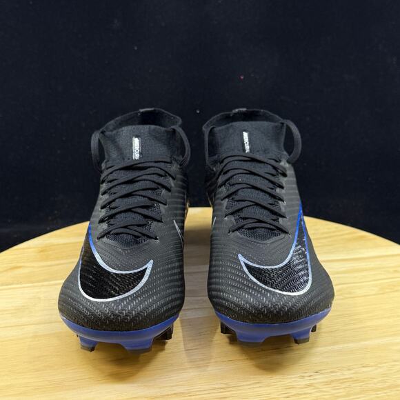 Nike Zoom Superfly 9 Elite FG Black Chrome Hyper Royal DJ4977-040 Size 7.5M / 9W - Picture 3 of 10